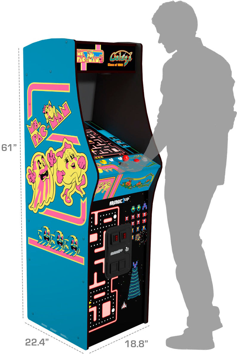 Arcade1Up Class of 81 Deluxe Arcade Game, Blue Retro Gaming Console