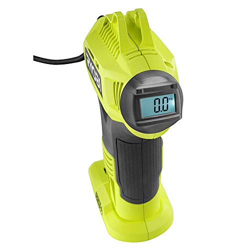 Cordless High Pressure Inflator with Digital Gauge & 18V Lithium-Ion Battery, Portable Tire & Sports Equipment Pump