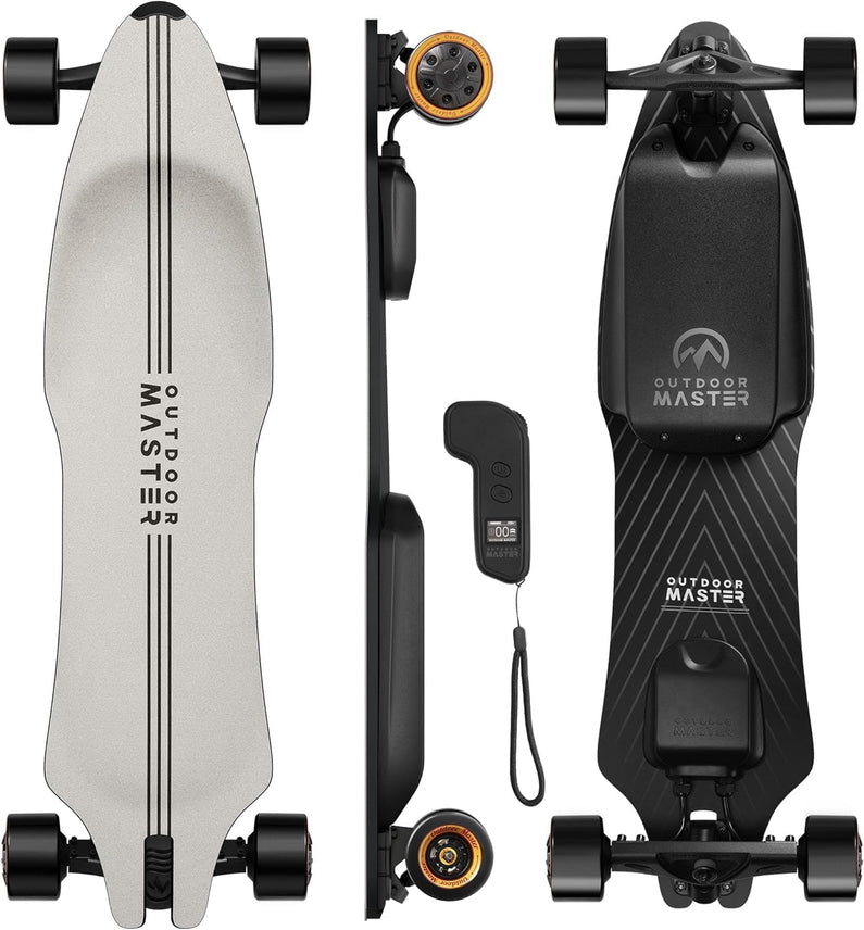 Caribou Electric Skateboard 32 MPH, 26 Mile Range, Dual 1000W Motors, Longboard for Adults & Teens, 6-Month Warranty