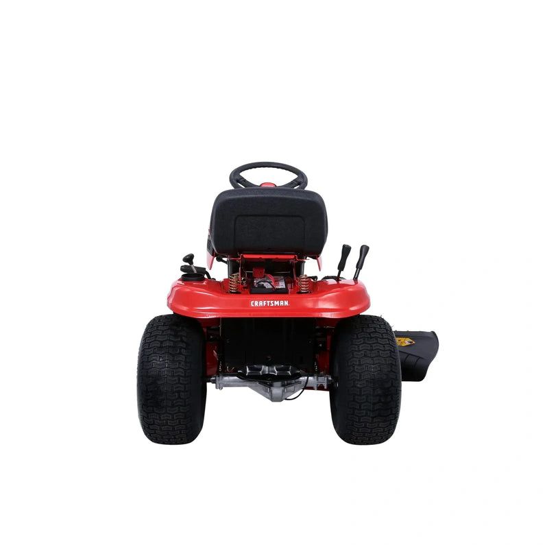 Craftsman T110 42-in Riding Lawn Mower 17.5 HP Briggs & Stratton Engine 7-Speed Transmission Model 13AN77XS093