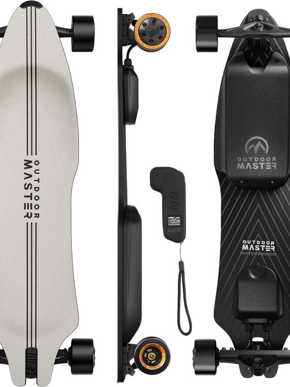 Caribou Electric Skateboard 32 MPH, 26 Mile Range, Dual 1000W Motors, Longboard for Adults & Teens, 6-Month Warranty