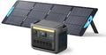 Portable Power Station, 1800W (2400W Peak) Solar Generator, 58 Minutes to Fully Charge, 1056wh LiFePO4 Battery,