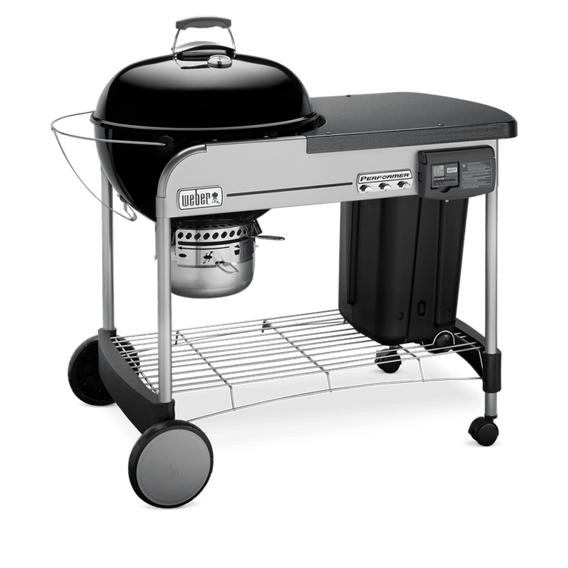 Weber Performer Deluxe 22′ Black Charcoal Grill