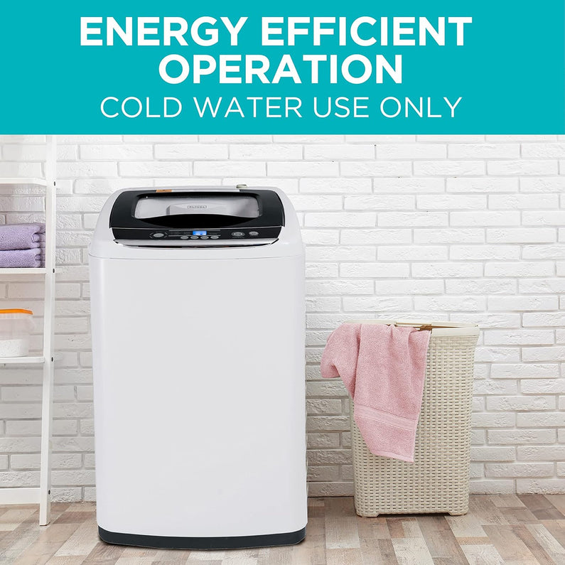 BLACK+DECKER 0.9 Cu. Ft. Portable Washing Machine - 5 Wash Cycles