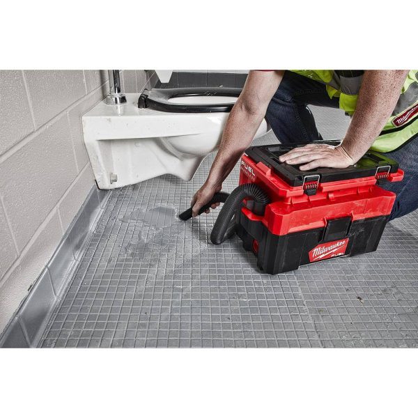 0970-20-48-11-1862 M18 FUEL PACKOUT 18-Volt Lithium-Ion Cordless 2.5 Gal. Wet/Dry Vacuum with (2) M18 HIGH OUTPUT 6.0 Ah Batteries
