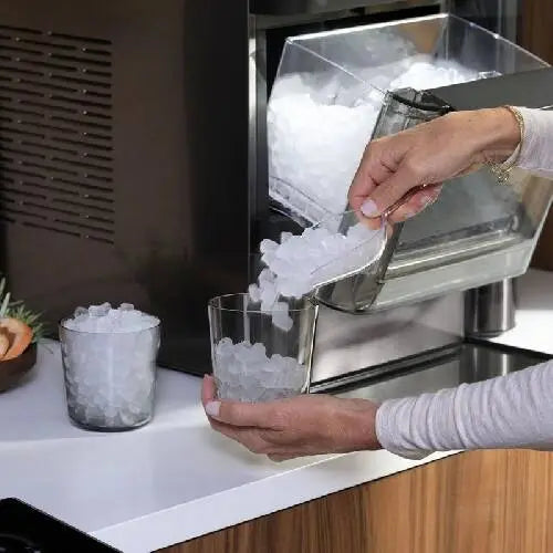 $106.39 Today Only GE Ice Maker - 38 lbs/day + Free Ice Bucket & Scoop