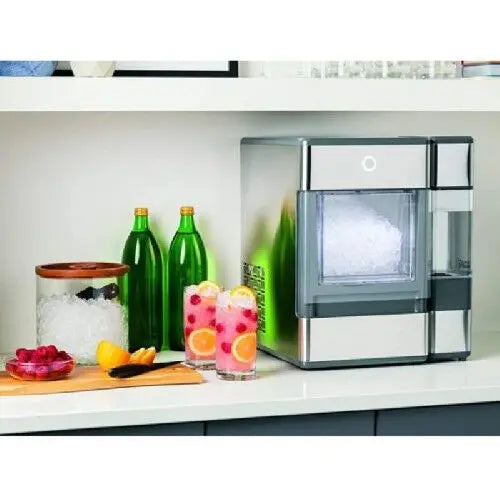 $106.39 Today Only GE Ice Maker - 38 lbs/day + Free Ice Bucket & Scoop
