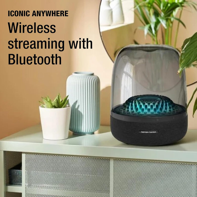Bluetooth Home Speaker Superior Sound Quality 5 Diamond Effect Light Themes Made from Recycled Materials