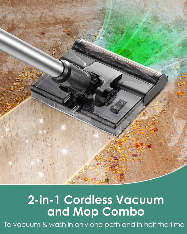 VersLife Cordless 2-in-1 Vacuum Cleaner & Mop Combo
