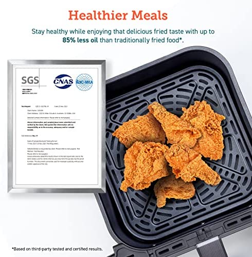 COSORI Air Fryer 6.8Qt, Dual Blaze with 360 ThermoIQ Tech