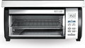 BLACK+DECKER SpaceMaker Under-Counter Toaster Oven, Digital Controls, Black/Stainless Steel, Fits 9 Pizza, TROS1000D