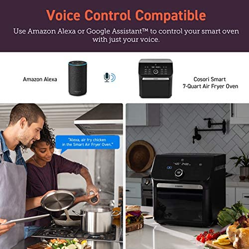 COSORI Air Fryer 6.8Qt, Dual Blaze with 360 ThermoIQ Tech