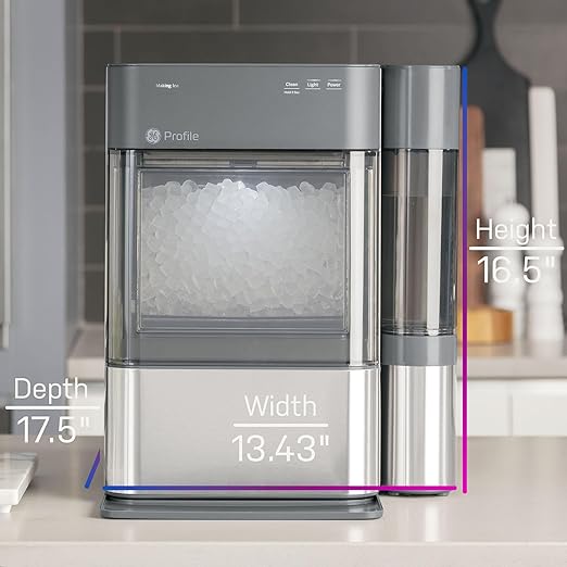 $106.39 Today Only GE Ice Maker - 38 lbs/day + Free Ice Bucket & Scoop
