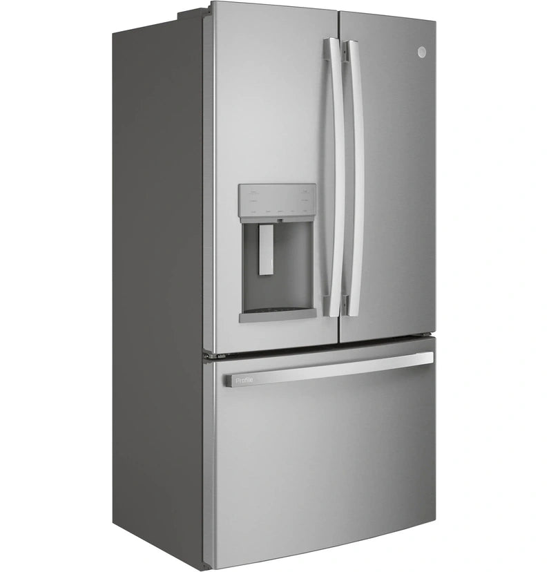 GE Profile™ Series ENERGY STAR® 27.7 Cu. Ft. Fingerprint Resistant French-Door Refrigerator with Hands-Free AutoFill
