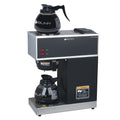 BUNN VPR-2GD 12-Cup Pourover Coffee Maker, Black, with Upper & Lower Warmers, 2 Glass Decanters, Commercial Use