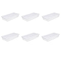41 Quart Storage Box- White Case of 6