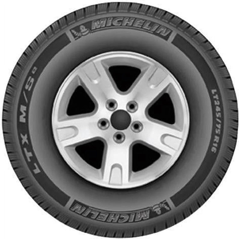 Michelin LTX M/S2 265/70R17 113 T Tire Fits: 2014-18 Chevrolet Silverado 1500 WT, 2010-20 GMC Sierra 1500 SLE