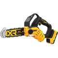 DW 8 in. 20-Volt Lithium-Ion Pruning Electric Battery Chainsaw Kit with 3Ah Battery and Charger DCCS623L1