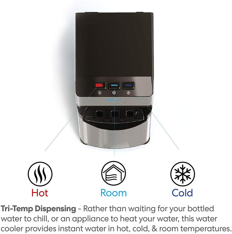 Brio Self Cleaning Bottom Loading Water Cooler Water Dispenser 3 Temperature Settings