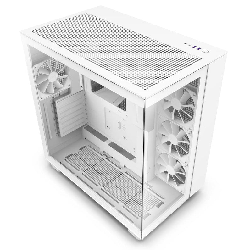 H9 Flow Dual-Chamber ATX Mid-Tower PC Gaming Case