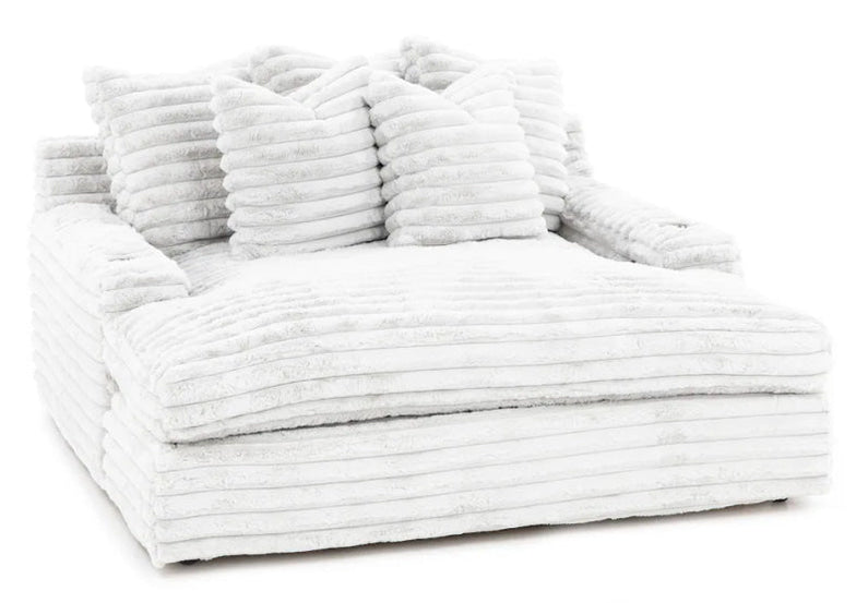 Nestle Chaise Lounge With Dual Cupholders And Charging Ports