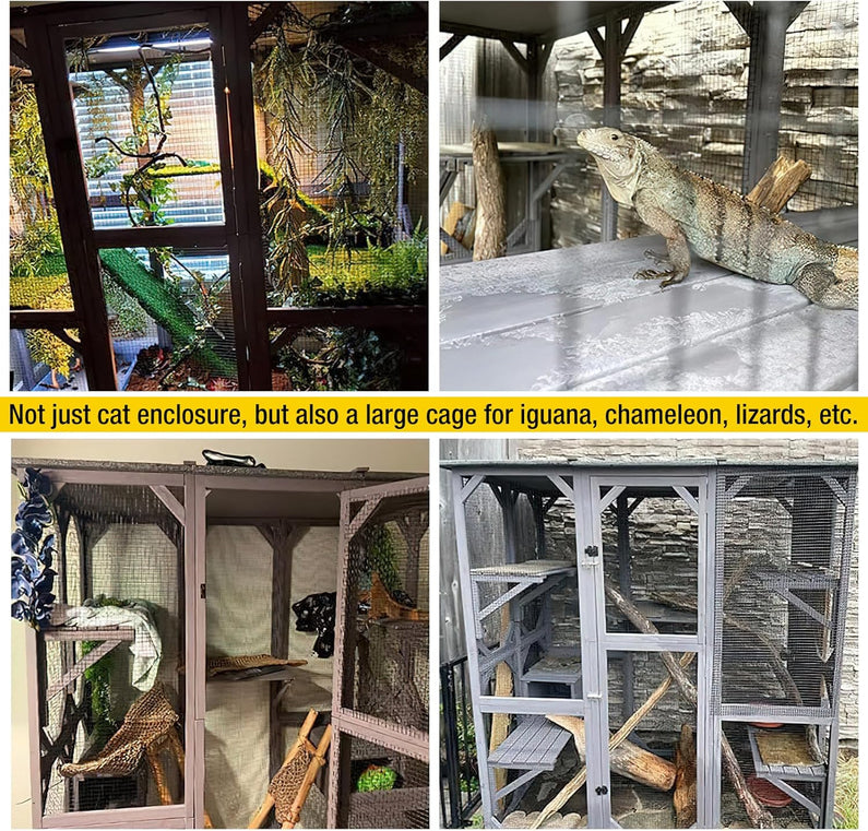 Catio Outdoor Cat Enclosure - Large Walk-In Kitty Cage