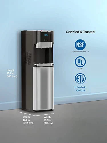 Brio Bottom Loading Water Cooler Water Dispenser Essential Series - 3 Temperature Settings