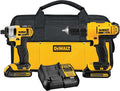 20V MAX Cordless Drill and Impact Driver, Power Tool Combo Kit with 2 Batteries and Charger