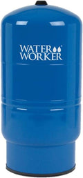 WaterWorker HT-30B Vertical Pressure Well Tank, 30-Gallon Capacity, Butyl Diaphragm, Blue