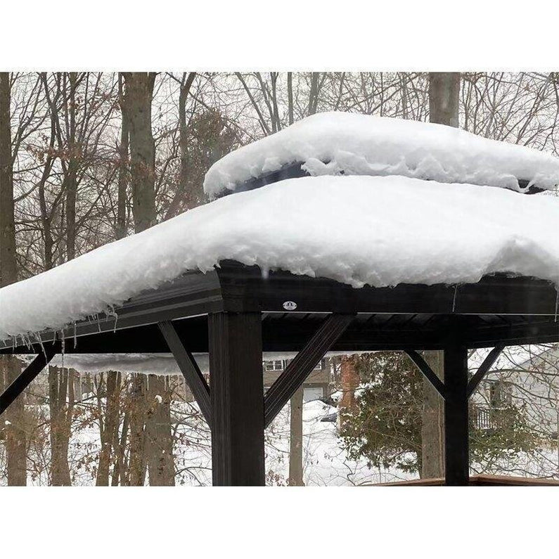 Dahlin Hardtop 12 Ft. W X 10 Ft. D Aluminum Patio Gazebo