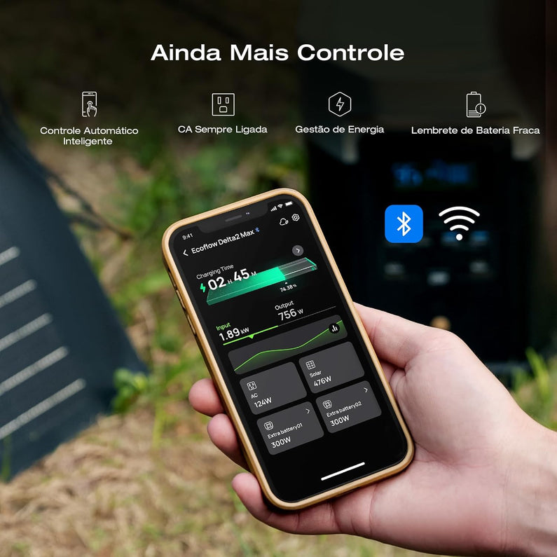 Portable Power Station Delta 2 Max – 2400W Solar Generator