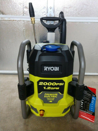 RYOBI 2000 PSI 1.2 GPM Cold Water Electric Pressure Washer