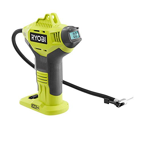 Cordless High Pressure Inflator with Digital Gauge & 18V Lithium-Ion Battery, Portable Tire & Sports Equipment Pump