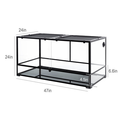 120gallon Extra Large Reptile Terrarium