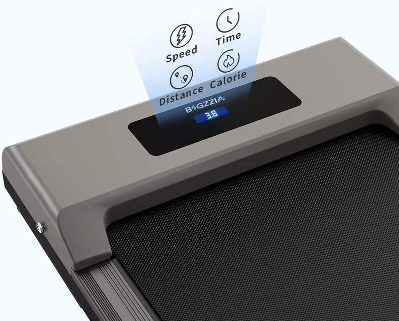 Bigzzia Walking Pad Under Desk Treadmill, Treadmills with Remote Control & LCD Display for Home Office, 265 lbs Max Weight, Pink