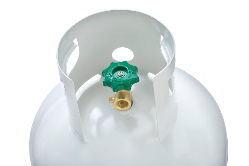 100 lb Steel Propane Cylinder with OPD Valve, DOT Approved, Rust-Resistant, for Grills & Heaters