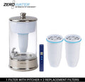 40 Cup Ready-Pour Glass Dispenser BPA-Free with Free Water Quality Meter NSF Certified