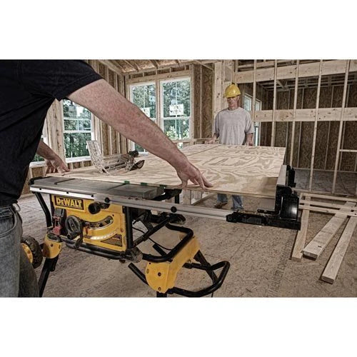 10 Inch Table Saw, 32-1/2 Inch Rip Capacity, 15 Amp Motor, With Rolling
