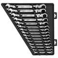 48-22-9513 Flex Head Ratcheting Metric Combination Wrench Set – 15 PC