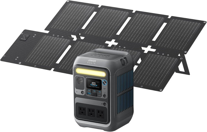 Portable Power Station Solix C300, 288Wh Battery
