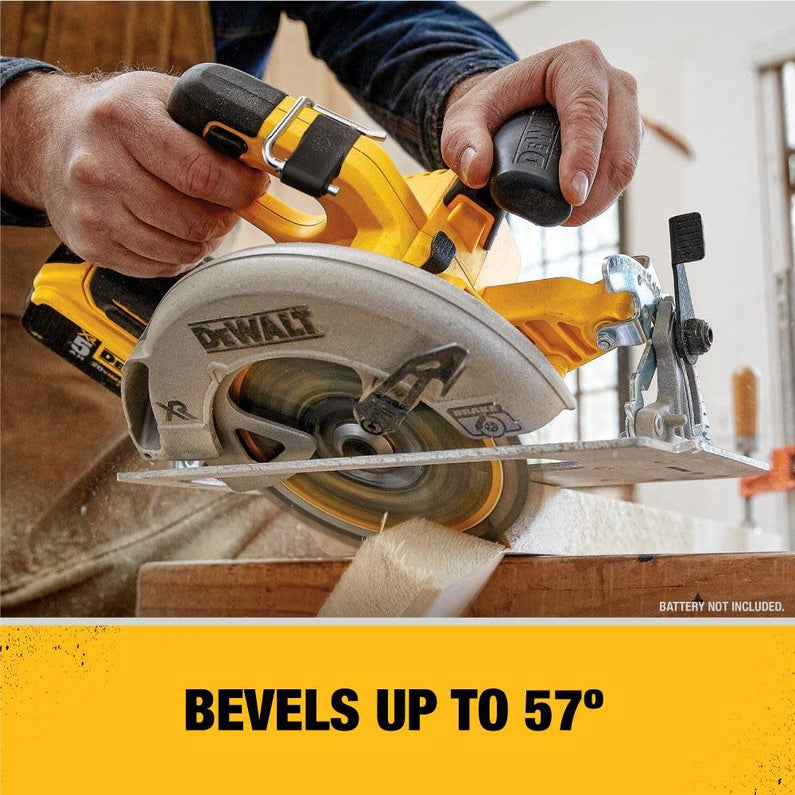 20V MAX 7 1/4 Circular Saw and Lithium Ion Battery Starter Kit