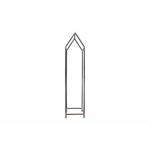 3R Studios House Shaped Metal Log Holder