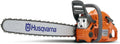 460 Rancher Gas Powered Chainsaw, 60.3-cc 3.6-HP, 2-Cycle X-Torq Engine, 24 Inch Chainsaw with Automatic Adjustable Oil Pump, For Wood Cutting, Tree Trimming and Land Clearing
