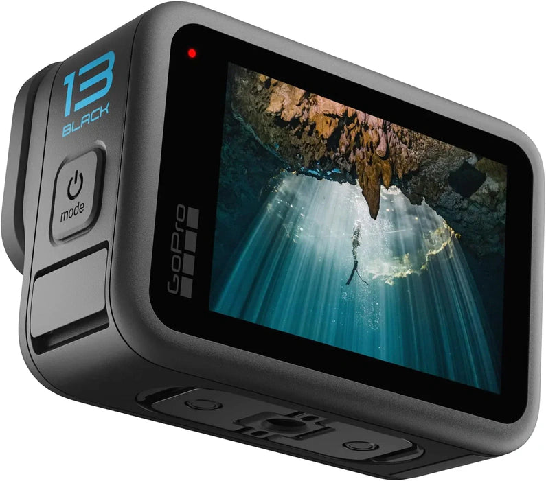 Black - Waterproof Action Camera with 5.3K60 Video, 27MP Photo + Compatability with HB-Series Lenses