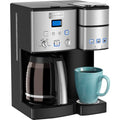 Cuisinart Single Serve 12 Cup Coffee Maker, Offers 3 Sizes: 6 Ounces, 8 Ounces and 10 Ounces, Stainless Steel, SS 15P1: Home & Kitchen