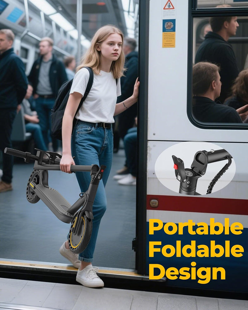 Electric Scooter - 350W/500W Motor, 22 Mph Top Speed