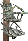 Summit Viper SD Climbing Treestand Lightweight Aluminum, Foam Padded Seat, 300 lbs Capacity, Includes Safety Harness