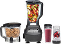 Ninja BL770 Mega Kitchen System, 1500W Blender & Processor, 72oz Pitcher, 64oz Bowl, 16oz To Go Cups, Black