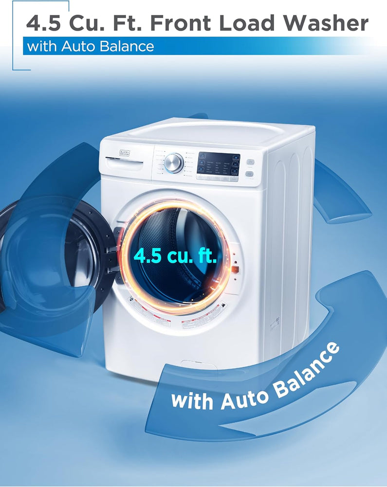 BLACK+DECKER 0.9 Cu. Ft. Portable Washing Machine - 5 Wash Cycles