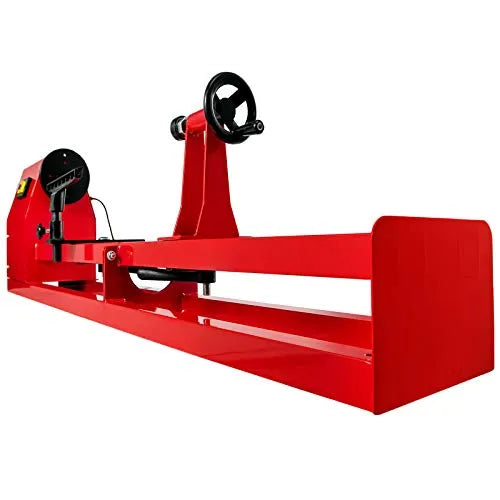 Mophorn Wood Lathe 14" x 40", Benchtop Wood Lathe with 3 Chisels